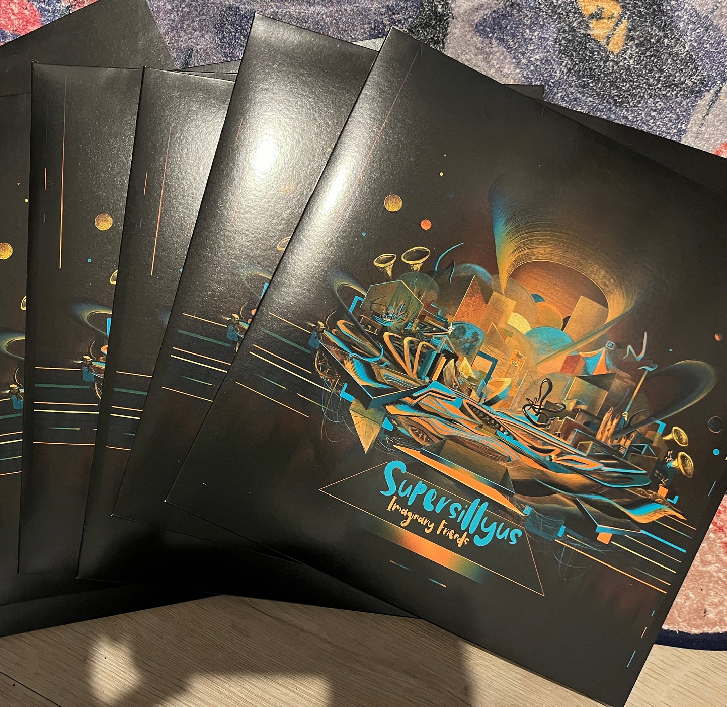 BONUS ROUND! Supersillyus - Imaginary Friends Limited Edition 12" Teal Vinyl